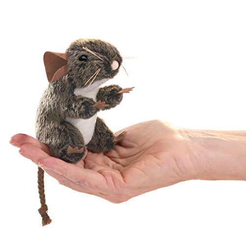 Folkmanis Field Mouse Finger Puppet, Braun von Folkmanis