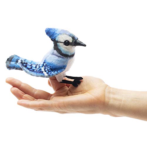 Folkmanis Fingerpuppe Puppet Mini Blauhäher/Mini Blue Jay 2785 von Folkmanis