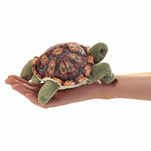 Folkmanis Fingerpuppe Puppet Mini Landschildkröte 2778 von Folkmanis