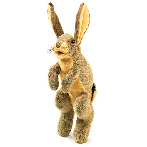 Folkmanis Jack Rabbit Hand Puppet, Braun Folkmanis Jack Rabbit Hand Puppet, Braun von Folkmanis