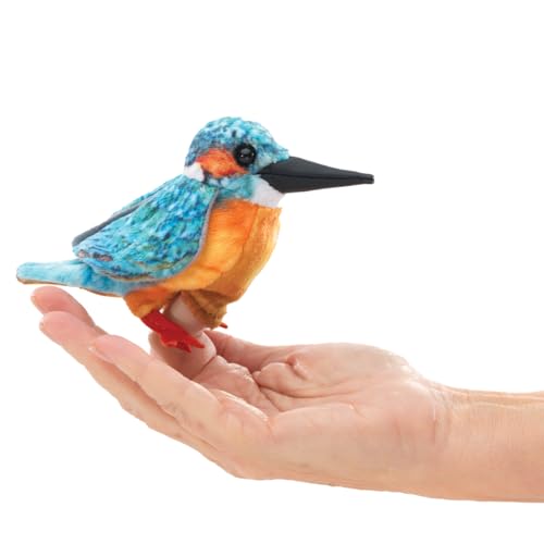 Folkmanis Mini-Eisvogel-Fingerpuppe von Folkmanis