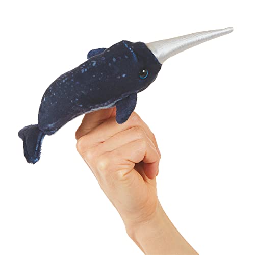 Folkmanis Mini Narwhal Fingerpuppe von Folkmanis