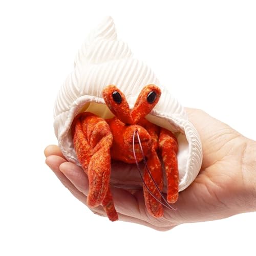 Folkmanis Puppet Mini Hermit Crab 2786 Finger Puppet Mini Hermit Crab von Folkmanis