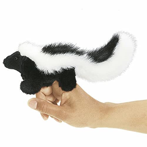 Folkmanis 2647 Finger Puppet Black White von Folkmanis