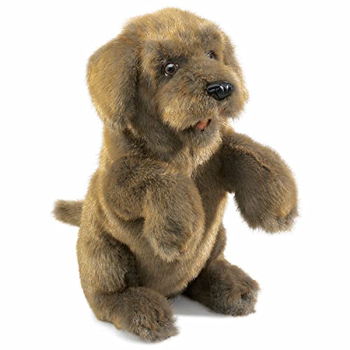 Folkmanis Sitting Dog Hand Puppet von Folkmanis