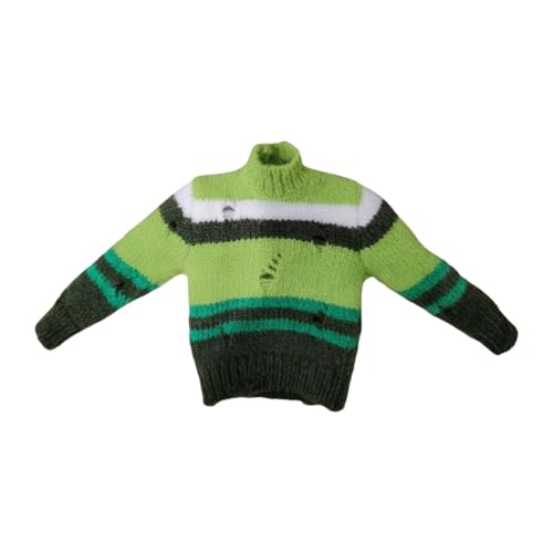 Folpus 1/6 männliche Actionfiguren Pullover, Kleidungsmodell, Szenenfoto-Requisite, DIY, Cosplay-Kostüm, Puppenkleidung für 12-Zoll-Actionfigur, GrÜn Folpus 1/6 männliche Actionfiguren Pullover, Kleidungsmodell, Szenenfoto-Requisite, DIY, Cosplay-Kostüm, Puppenkleidung für 12-Zoll-Actionfigur, GrÜn von Folpus