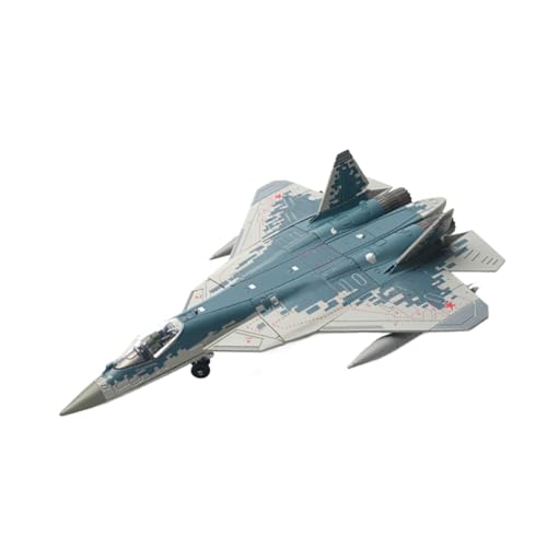 Folpus 1/72 Scale Fighter Model Kit Flugzeug Bausteine ​​Erwachsene Geschenke Kinder Spielzeug Feinmotorik Flugzeug Ornament für Bücherregal, Su57s von Folpus