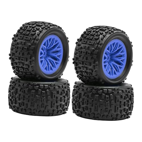 Folpus 1:18 RC Auto Reifen Räder Wartung Ersatz Fernbedienung Spielzeug Zubehör 4WD Ersatzteile Reifen Felge, Blau Folpus 1:18 RC Auto Reifen Räder Wartung Ersatz Fernbedienung Spielzeug Zubehör 4WD Ersatzteile Reifen Felge, Blau von Folpus