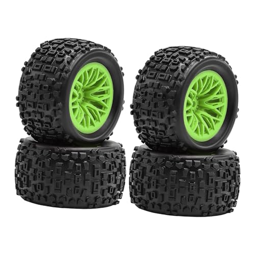 Folpus 1:18 RC Auto Reifen Räder Wartung Ersatz Fernbedienung Spielzeug Zubehör 4WD Ersatzteile Reifen Felge, GrÜn Folpus 1:18 RC Auto Reifen Räder Wartung Ersatz Fernbedienung Spielzeug Zubehör 4WD Ersatzteile Reifen Felge, GrÜn von Folpus