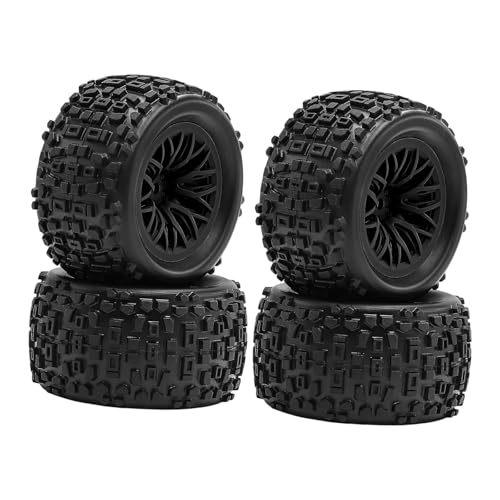 Folpus 1:18 RC Auto Reifen Räder Wartung Ersatz Fernbedienung Spielzeug Zubehör 4WD Ersatzteile Reifen Felge, Schwarz Folpus 1:18 RC Auto Reifen Räder Wartung Ersatz Fernbedienung Spielzeug Zubehör 4WD Ersatzteile Reifen Felge, Schwarz von Folpus