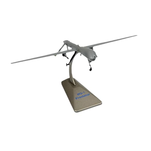 Folpus 1:72 MQ-1 Diecast Model Flugzeugmodell mit Ausstellungsstand, Aufklärungsflugzeugmodell für Zuhause von Folpus