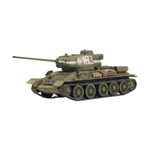 Folpus 1:72 Russisches T34 Tankmodell mit Rädern Fahrzeugmodell für Jungen Geburtstagsgeschenke von Folpus