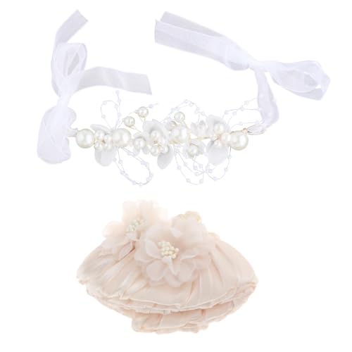 Folpus 15cm Puppenkleid Mädchen Puppenkleidung Kostüm Accessoire Handgemachte Kleidung Süße Puppenkleidung Puppenanziehsachen für Party Geschenk Kinder, Champagnerblume von Folpus