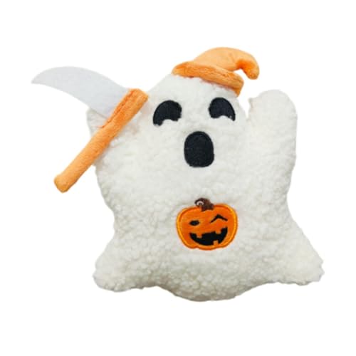 Folpus 20cm Geist Puppe Umarmung Kissen Plüsch Spielzeug Halloween Dekoration Stofftier Kissen Couch Kissen, Style C von Folpus