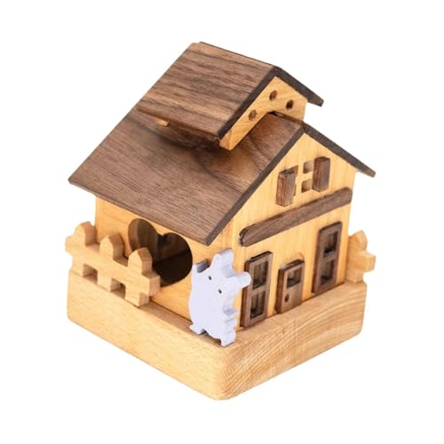 Folpus 3D-Holzpuzzle, Dekoration für Haus, Ornamente, DIY-Modell, Material-Set, Desktop-Dekoration für Enthusiasten, Zuhause, Schlafzimmer, Geschenke von Folpus