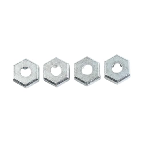 Folpus 4X RC HEX -Hubs Adapter RC Model Vehikel Teile Metallmodifikation Rauter Anschluss für 16103 16101 1:16 RC -Fahrzeuge Skalierter von Folpus