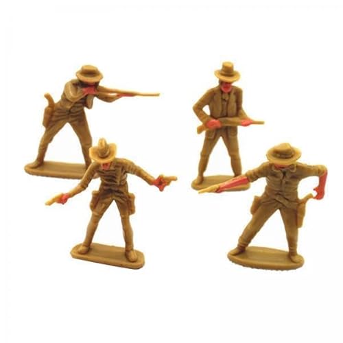 Folpus 5X 4 Stück Simulation Cowboy People Figuren Layout Realistische Figuren von Folpus