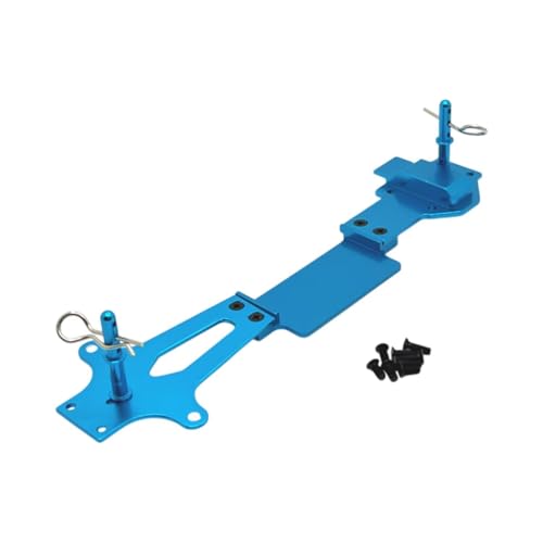 Folpus Aluminium Ersatzteile für Wltoys 144016 und 144018 RC Auto, Blau von Folpus