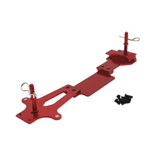 Folpus Aluminium Ersatzteile für Wltoys 144016 und 144018 RC Auto, Rot von Folpus