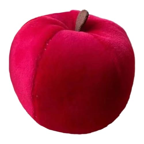 Folpus Apfel-Plüschtier, gefülltes Obst, Geschenk, Taschenformat, Spiel, kuschelige Apfel-Plüschpuppe, Durchmesser 10 cm, für Valentinstag, Kinderzimmer, Rot Folpus Apfel-Plüschtier, gefülltes Obst, Geschenk, Taschenformat, Spiel, kuschelige Apfel-Plüschpuppe, Durchmesser 10 cm, für Valentinstag, Kinderzimmer, Rot von Folpus