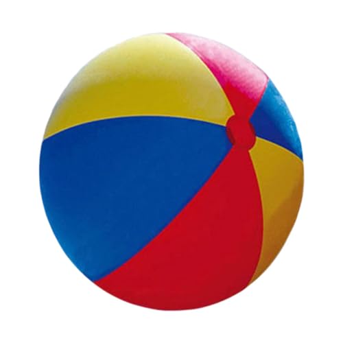 Folpus Aufblasbarer Wasserball, Wasserball, Spielzeug, neuartiges Strand-/Poolspiel, Schwimmbadspielzeug, Wasserballons für Reisen, Urlaub, Outdoor, Rot, Blau Und Gelb von Folpus