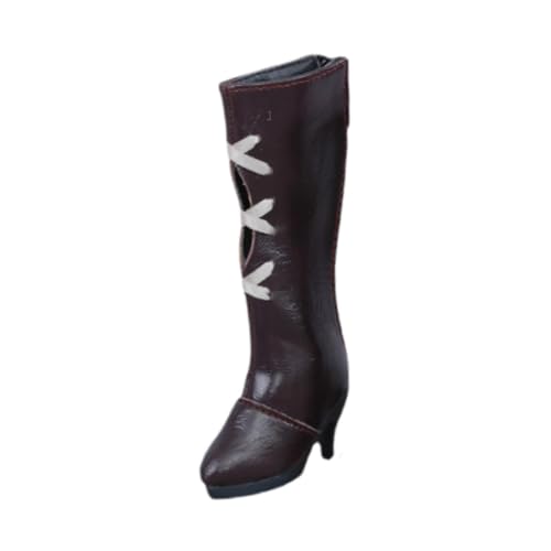 Folpus BJD-Puppe - Hohe Stiefel mit spitzer Spitze, Bequeme, stylische Lange BJD-Puppe-Stiefel fürfür 1:4 weibliche Figuren, Accessoire von Folpus