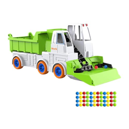 Folpus Baufahrzeug Spielzeug Auto Bead Sweeper Truck Engineering Fahrzeug Spielzeug, Transport-LKW von Folpus