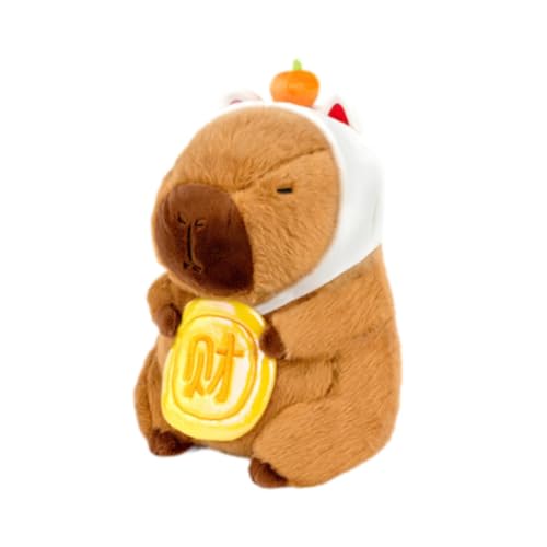 Folpus Frühlingsfest Capybara Plüschtier Kuscheltier wünscht Ihnen Weiche Heimdekoration für Schlafzimmer Geburtstagsgeschenk Kinder, Jin Bi von Folpus