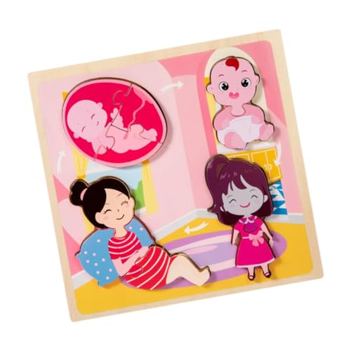 Folpus Holzpuzzle Früherziehungsspielzeug Lernaktivität Geburtstagsgeschenke Interaktives Puzzle, Frauen Folpus Holzpuzzle Früherziehungsspielzeug Lernaktivität Geburtstagsgeschenke Interaktives Puzzle, Frauen von Folpus