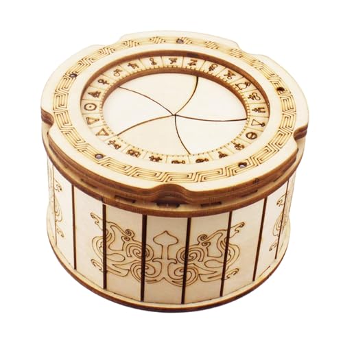 Folpus Holzpuzzlebox Mechanisches 3D Sequenzpuzzle Nicht Zusammengebaute Schatzkiste Folpus Holzpuzzlebox Mechanisches 3D Sequenzpuzzle Nicht Zusammengebaute Schatzkiste von Folpus