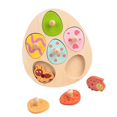Folpus Holzpuzzles für Kinder, Spielzeug Zur Förderung Der Motorik, Geeignet für 3–6 Jahre, Ameisen Folpus Holzpuzzles für Kinder, Spielzeug Zur Förderung Der Motorik, Geeignet für 3–6 Jahre, Ameisen von Folpus