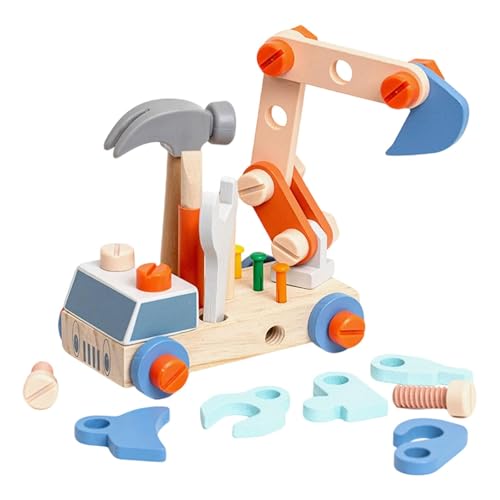Folpus Holzwerkzeuge WerkzeugSet, FeinmotorikKonstruktionsspielzeug, frühes Lernspielzeug für, Jungen und Mädchen Folpus Holzwerkzeuge WerkzeugSet, FeinmotorikKonstruktionsspielzeug, frühes Lernspielzeug für, Jungen und Mädchen von Folpus