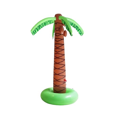 Folpus Kokosnussbaum-Sprinklerspielzeug, Kokosnussbaum-Wasserspielzeug für draußen, Sommerspielzeug, wasserbetriebenes Hebespielzeug für draußen von Folpus