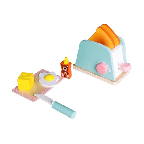 Folpus Küchen Spielzeug für Kinder Holz Essen Rollenspiel für Mädchen Und Jungen von Folpus