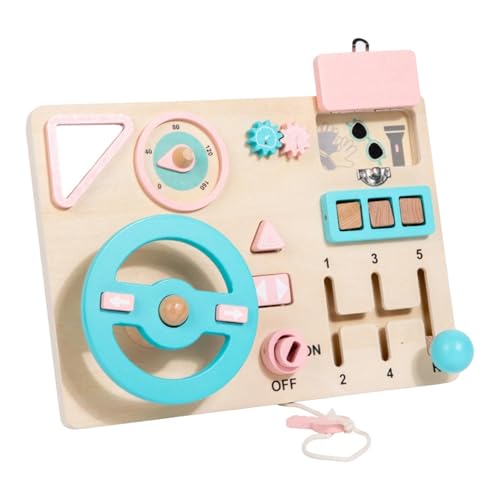 Folpus Lenkrad Spielzeug Busy Board Spielzeug für Jungen Mädchen Pädagogisches Werkzeug Rollenspiel für Flugzeug Folpus Lenkrad Spielzeug Busy Board Spielzeug für Jungen Mädchen Pädagogisches Werkzeug Rollenspiel für Flugzeug von Folpus