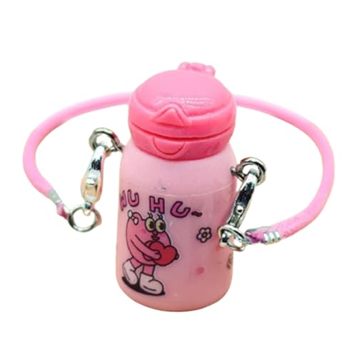 Folpus Mini-Wasserbecher mit Schultergurt. Basteln Sie Ihre eigenen Puppen für kleine Mädchen. Fantasievolle Foto-Requisiten. Ankleiden für 6,69 Zoll große, Rose Rot von Folpus