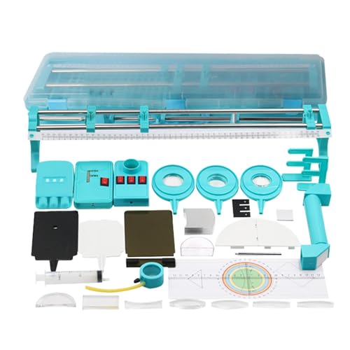 Folpus Physik-Optik-Experimentier-Sets, optischer Experimentierkasten, DIY-Demonstrator-Werkzeug, pädagogische Wissenschaftsausrüstung für die Geschenkschule von Folpus