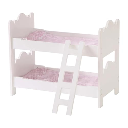 Folpus Puppen-Etagenbetten für 18-Zoll-Puppen, Rollenspiel, stilvolle Lebensszene, Puppenhaus-Dekoration, Puppenhaus-Möbel für Schlafzimmer und Zuhause Folpus Puppen-Etagenbetten für 18-Zoll-Puppen, Rollenspiel, stilvolle Lebensszene, Puppenhaus-Dekoration, Puppenhaus-Möbel für Schlafzimmer und Zuhause von Folpus