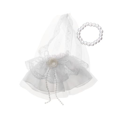 Folpus Puppen-Outfits für Mädchen, Hochzeitskleid, Anhänger, Puppen-Outfits, modische, süße, weiche Dekoration für Kinder, Puppenkleidung, Kostüm für von Folpus