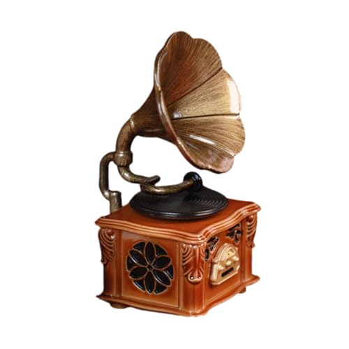 Folpus Puppenhaus Gramophonmodell Dollhouse Phonograph Mini Möbelmodell für Couchtisch von Folpus