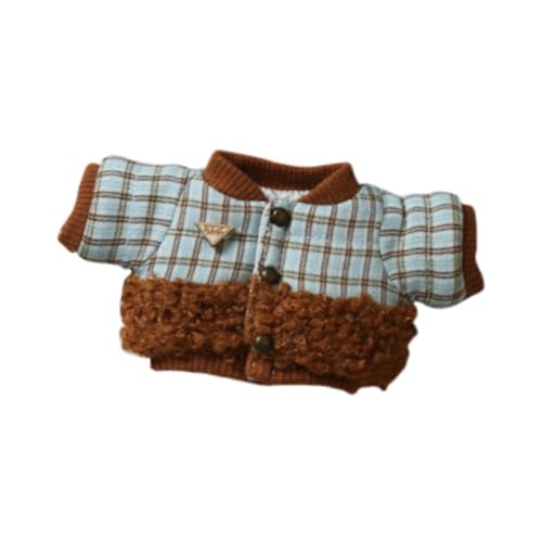 Folpus Puppenkleidung, Mädchenpuppenkleidung, Puppe, Winter, Warmer Mantel, zum Anziehen, stilvolles, bequemes Geschenk, schönes Puppenkostüm für Mädchen und von Folpus