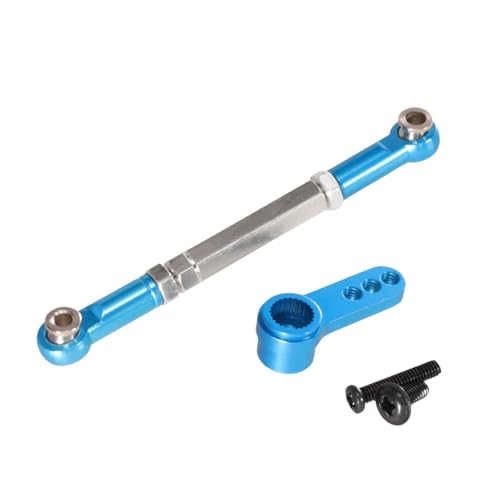 Folpus RC Auto Lenkstangen Set, Metall Steuerungselemente, Robuste Verbindung, Blau von Folpus