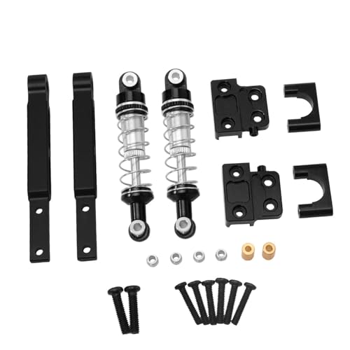 Folpus RC-Stoßdämpfer-Zugstangensatz, ölgefüllte RC-Stoßdämpfer, Modifikation, Ersatzteile für 1:12 MN82 82S Hobby-Auto, Schwarz Folpus RC-Stoßdämpfer-Zugstangensatz, ölgefüllte RC-Stoßdämpfer, Modifikation, Ersatzteile für 1:12 MN82 82S Hobby-Auto, Schwarz von Folpus