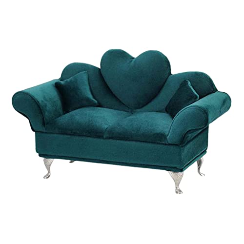 Folpus Schmuckkästchen Als Multifunktionale Schmuckaufbewahrung Und Dekorative Schmuckschatulle für Ringe Und Ohrringe mit Weichem Innenfutter für Puppenhau, Herz-Sofa Folpus Schmuckkästchen Als Multifunktionale Schmuckaufbewahrung Und Dekorative Schmuckschatulle für Ringe Und Ohrringe mit Weichem Innenfutter für Puppenhau, Herz-Sofa von Folpus