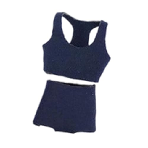 Folpus Sportweste-Boxershorts-Set im Maßstab 1:12 für Actionfiguren, bequem, leicht, modische Requisiten, bewegliche Modellpuppenkleidung, Marine Folpus Sportweste-Boxershorts-Set im Maßstab 1:12 für Actionfiguren, bequem, leicht, modische Requisiten, bewegliche Modellpuppenkleidung, Marine von Folpus