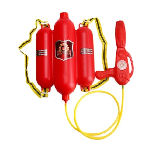 Folpus geformtes Wasserspielzeug Feuerwehrmann Spielset Wassertank Sommergeschenk Rollenspiel Feuerlöschsprinkler für Strandpool von Folpus