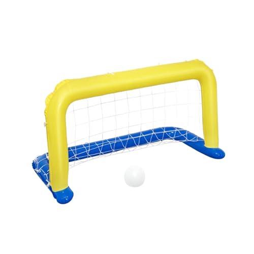 Fonowx Aufblasbares Pool-Wasserball-Set, aufblasbares Wasserball-Tor, See-Wassersport, schwimmendes Wasserball-Netz für Kinder, Mädchen und Jungen von Fonowx