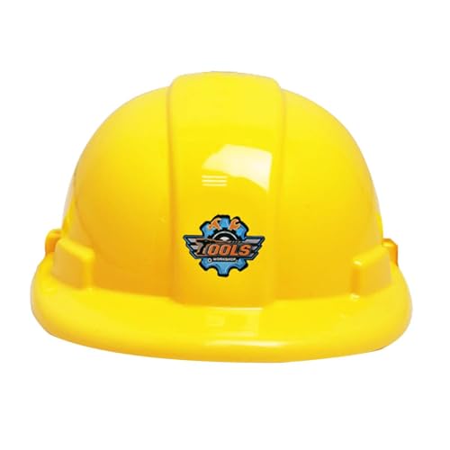 Fonowx Kinder BAU Hut Spielzeug Bauarbeiter Helm Kind Ingenieur Hard Cap Pretend Spielset für Cosplay von Fonowx