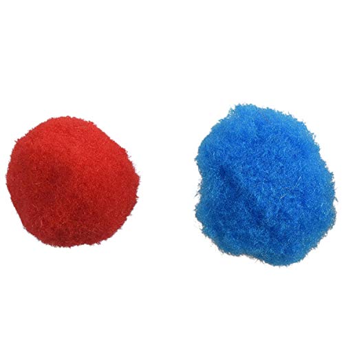 Foollusiie 100 StüCk Mischfarbe Soft Pompons für Kinder, 20Mm von Foollusiie