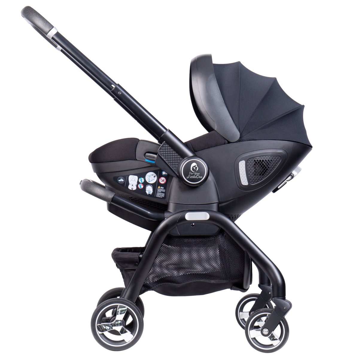 Für Ihr Kleines: Qubi Babyschale & Kinderwagen – Eclipse Black Für Ihr Kleines: Qubi Babyschale & Kinderwagen – Eclipse Black von For Your Little One